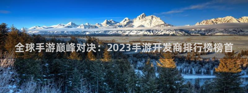 大神28加拿大开奖：全球手游巅峰对决：2023手游开发商排行